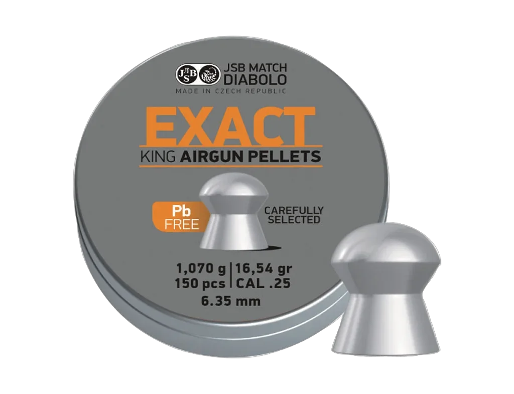JSB キング非鉛弾 6.35mm 16.54gr. 150発入